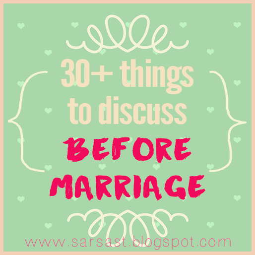 30+ THINGS TO DISCUSS BEFORE MARRIAGE Parenting