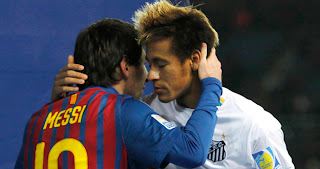 Neymar jugará en Bogotá con los amigos de Messi