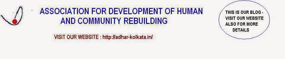 ADHAR - Association for development of  human and community rebuilding