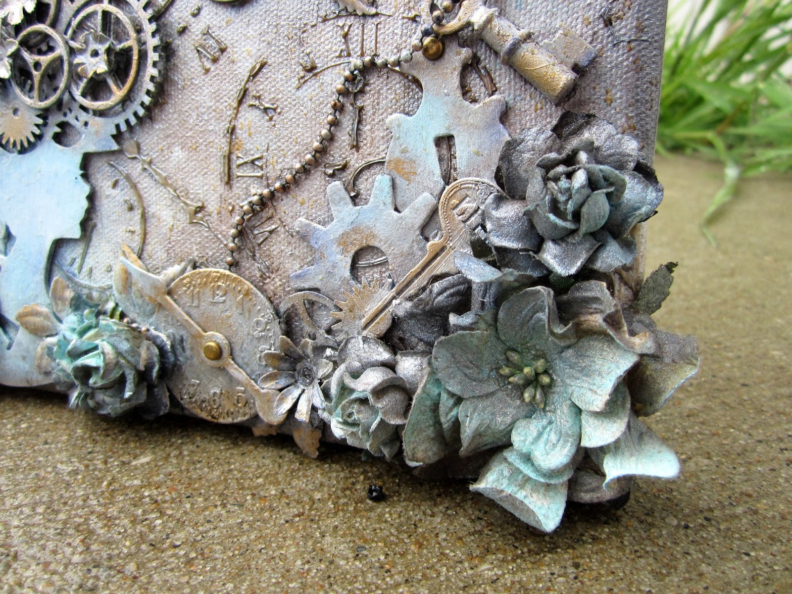 MB's Treasurista Steampunk Mixed Media Canvas