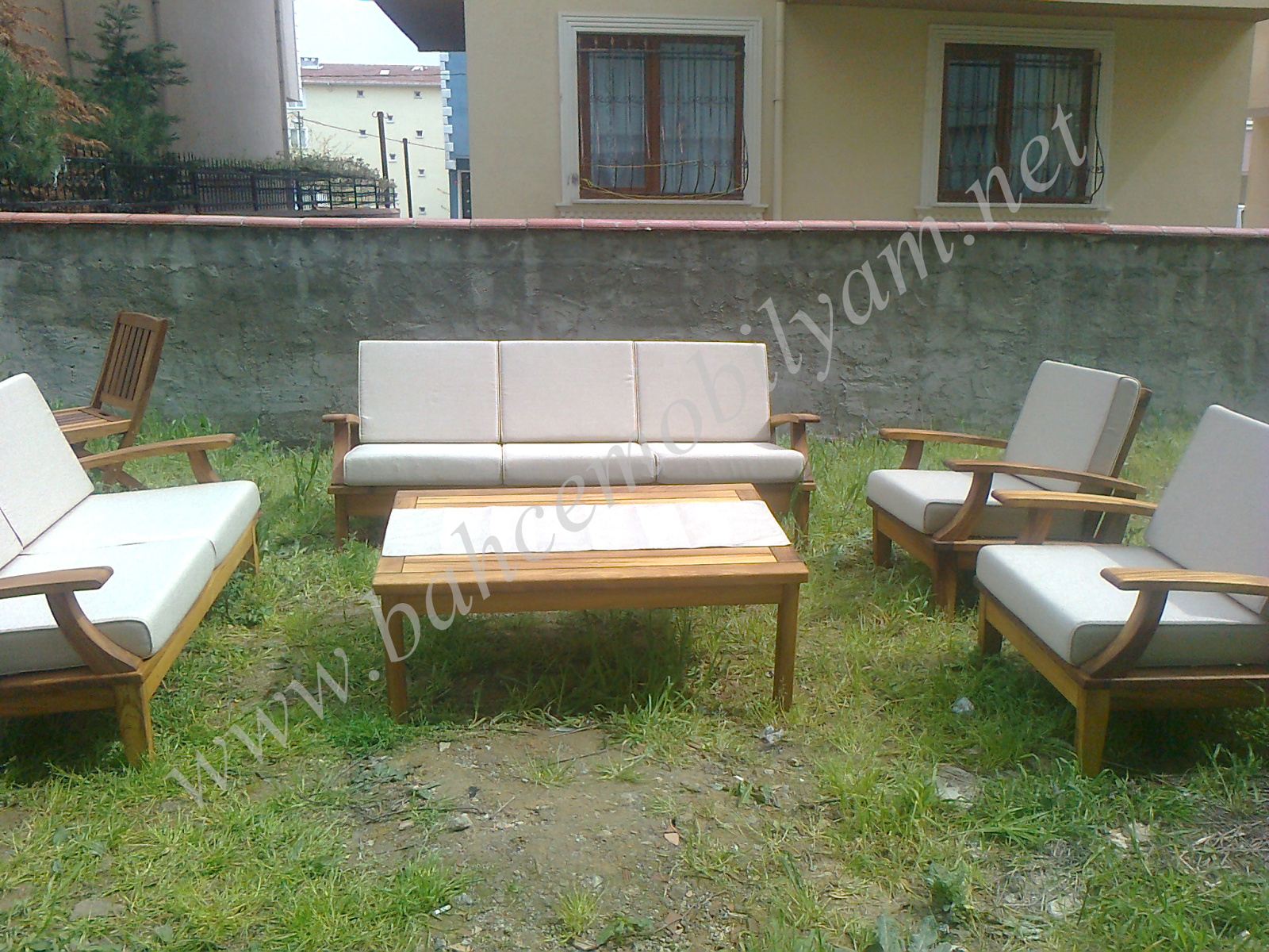 Queen�s Koltuk Takımı (Queen�s Sofa Set) TN141 Bahçe Mobilyam