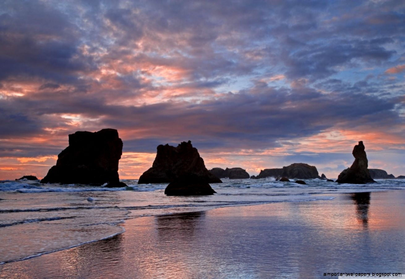 Sea Stacks At Sunset Bandon Oregon Wallpapers Hd Wallpapers Sea Stacks At Sunset Bandon Oregon Wallpapers Hd Wallpapers