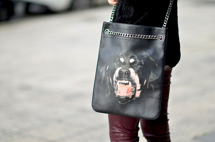 givenchy bag dog face