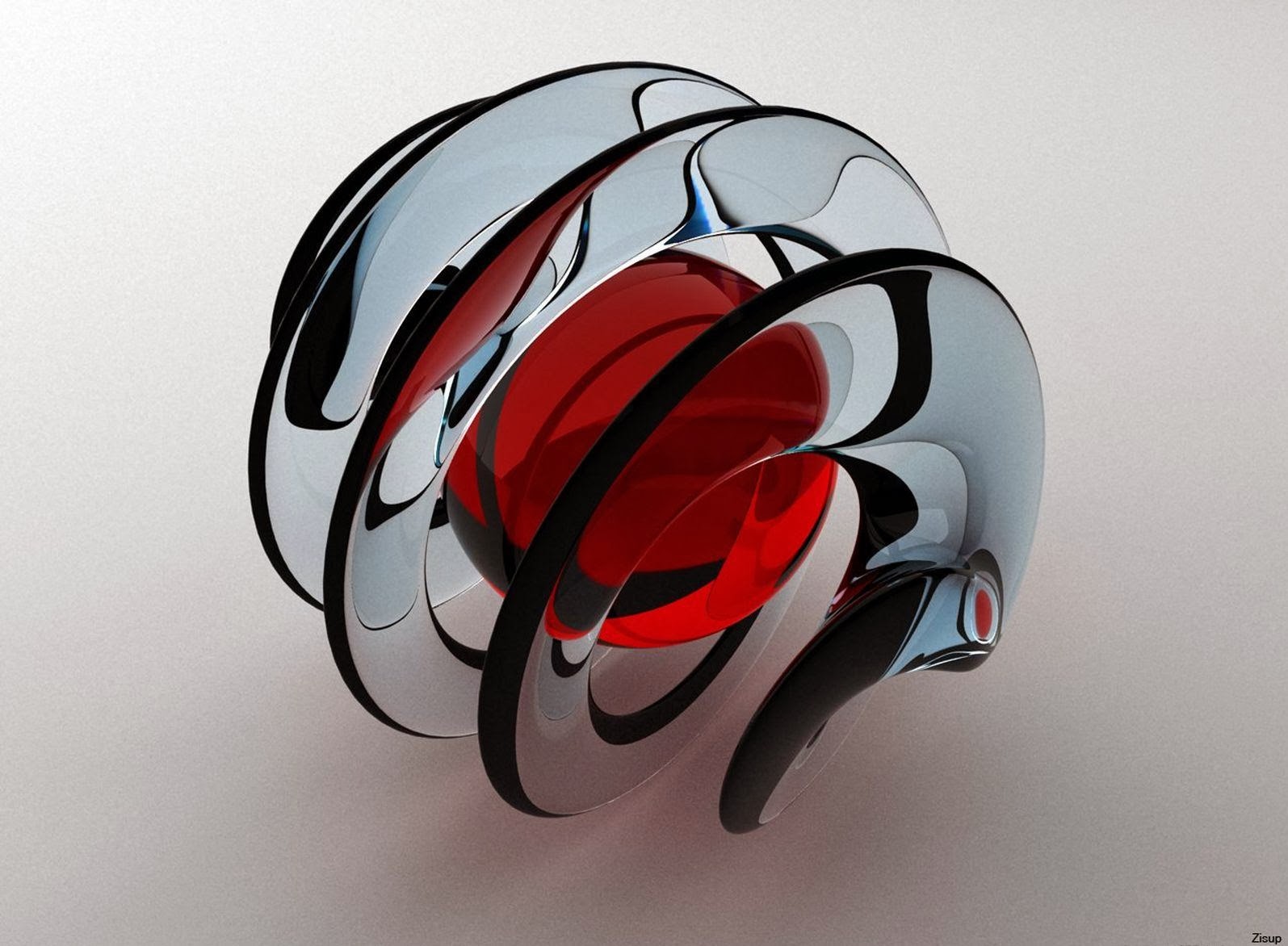 3D Glass Rose Wallpapers ~ Media Wallpapers