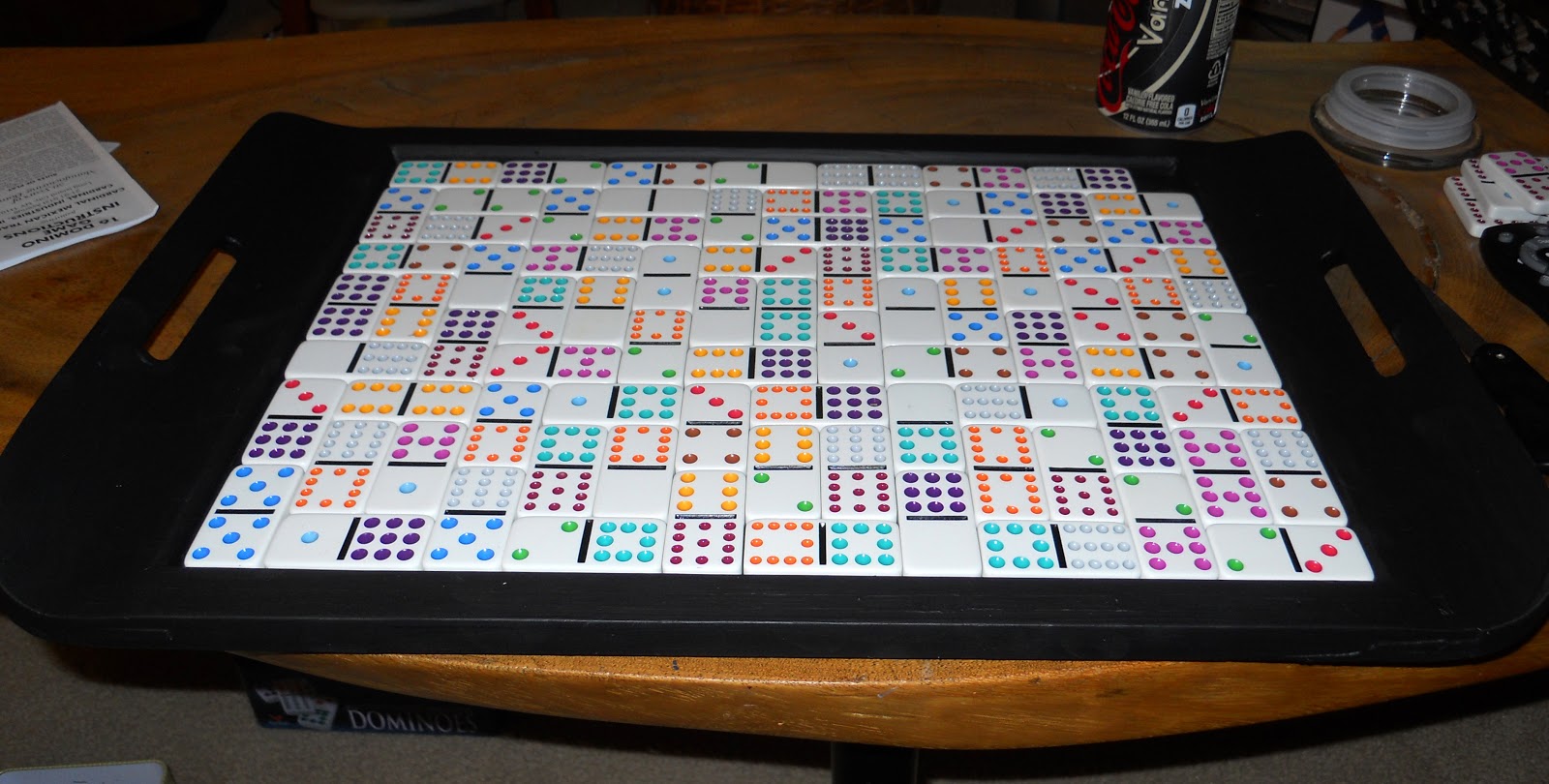 Corner Window Crafts Domino Tray