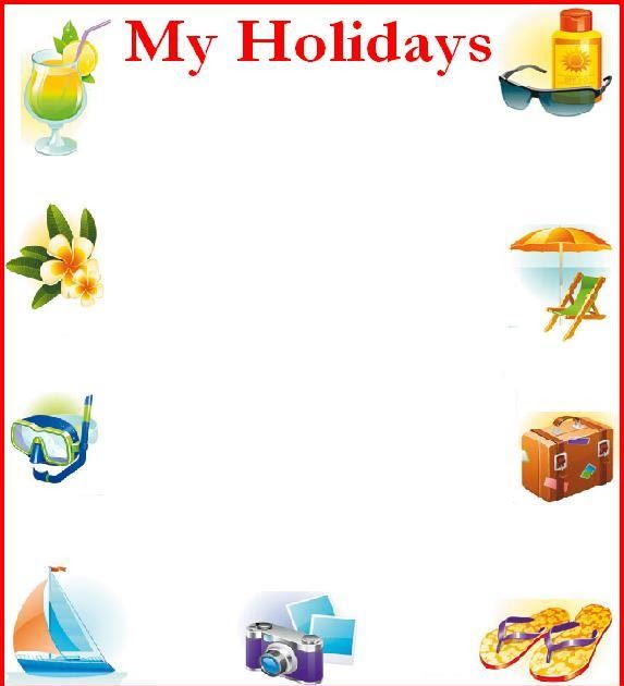 O BAÚ DE IDEIAS DE FABIO SPECK Back From Holidays MY HOLIDAYS PAGE