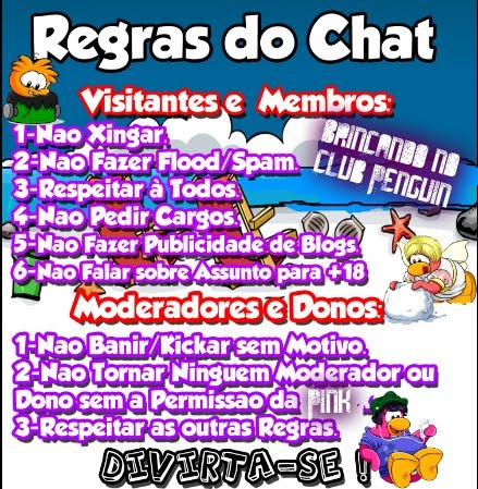 Regras do Xat