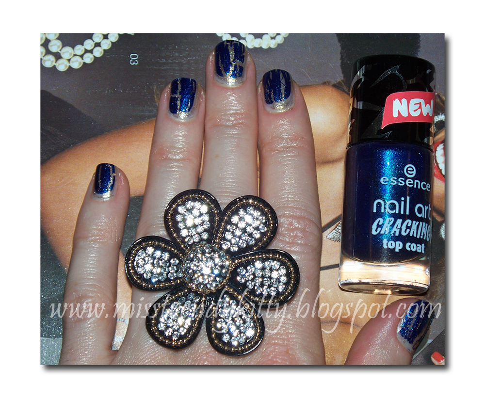 Sonia Verardo Nail Art Cracking Top Coat Nail Polish by Essence REVIEW