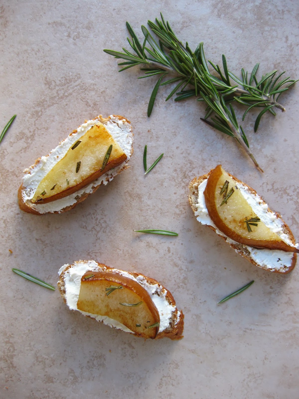 Stew or a Story Whipped Goat Cheese Crostini with Pancetta & Kale and