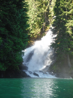 Waterfall in Ross Lake National Recreation Area