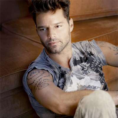 Ricky Martin Tatto