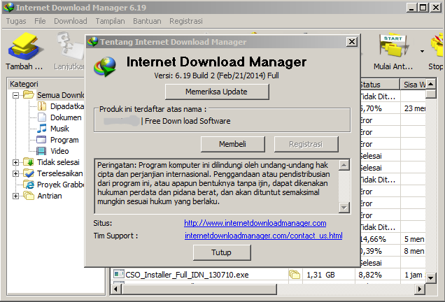 Internet Download Manager 625 Build 7 Full Patch
