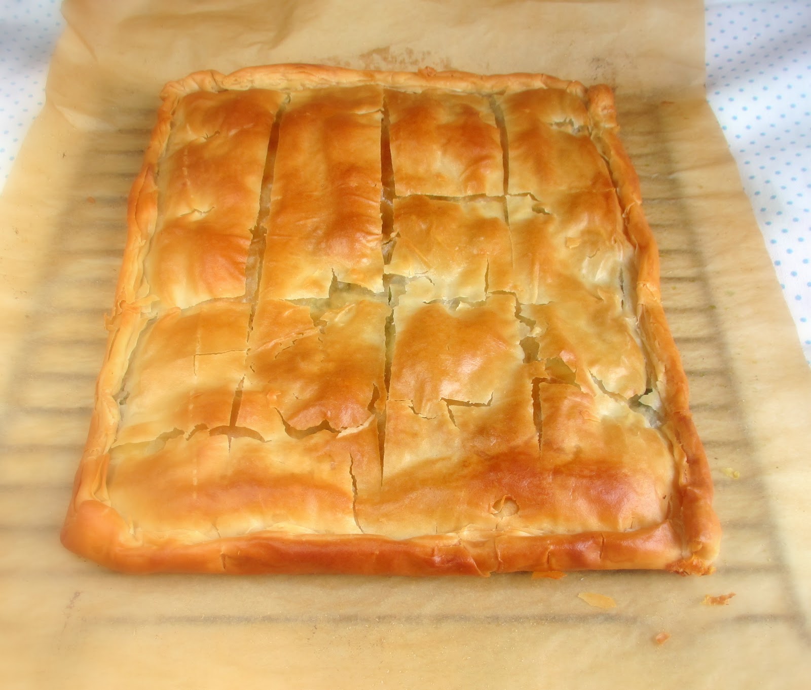 Me And My Sweets: Spinach and Feta Filo Pastry