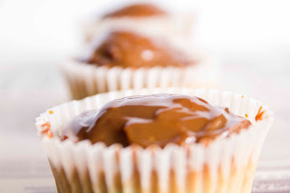 Cupcakes de calabacín y dulce de leche