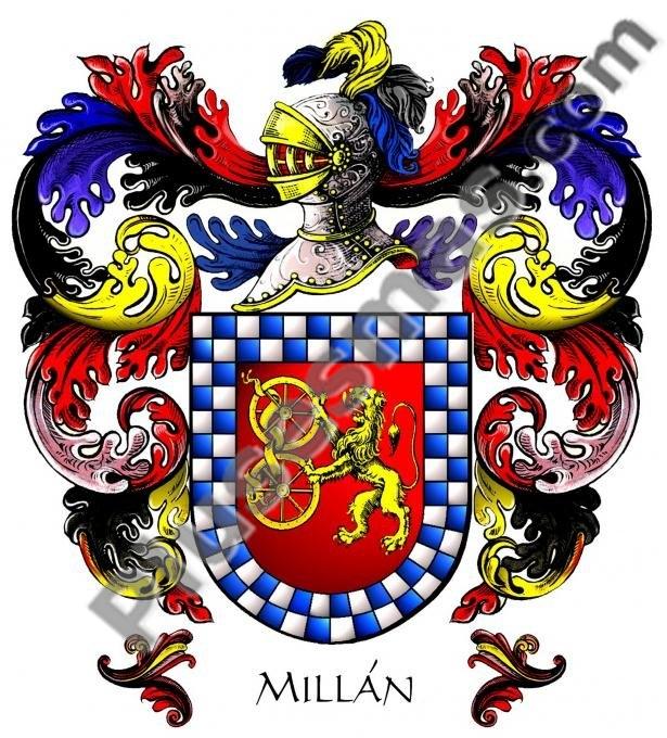 Escudo del apellido Millán
