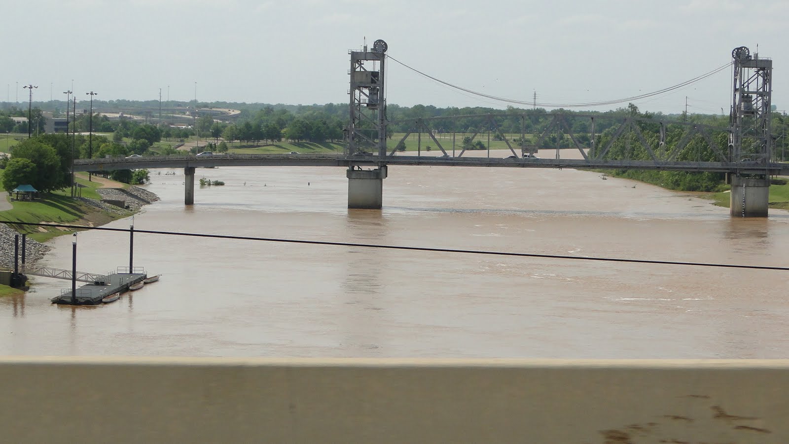 we saw that... red river at alexandria pineville louisiana 11 may