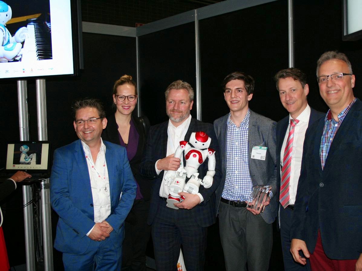 Robot Zora wint Zorginnovatie Start-up Award