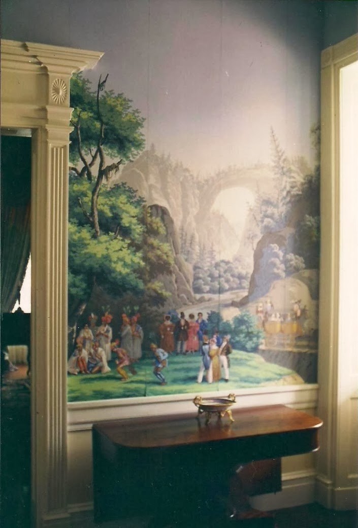 Eye For Design Decorating With Zuber Scenic Wallpaper