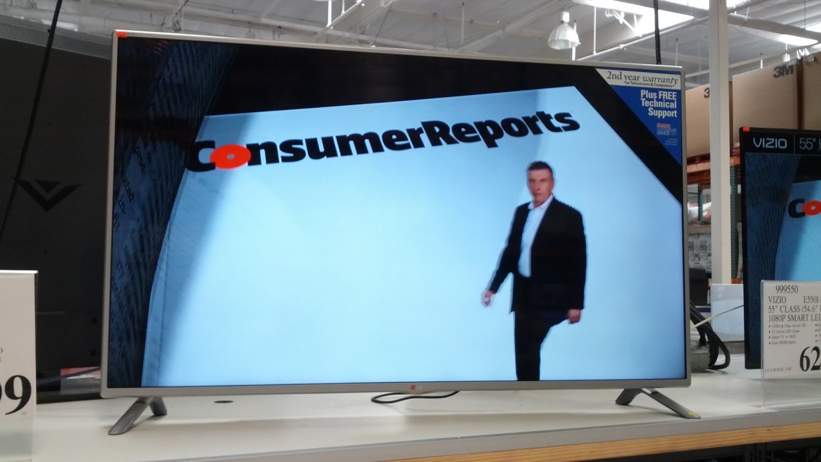 LG 55LB6100 55 inch LED LCD HDTV Costco Weekender