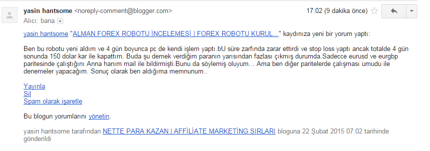 Forex robot kurulumu
