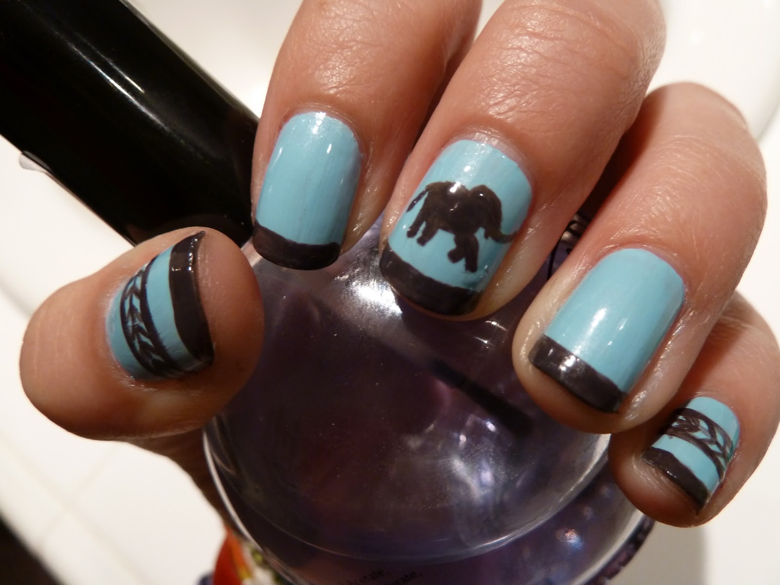 Polished With Paige Elephant Nails
