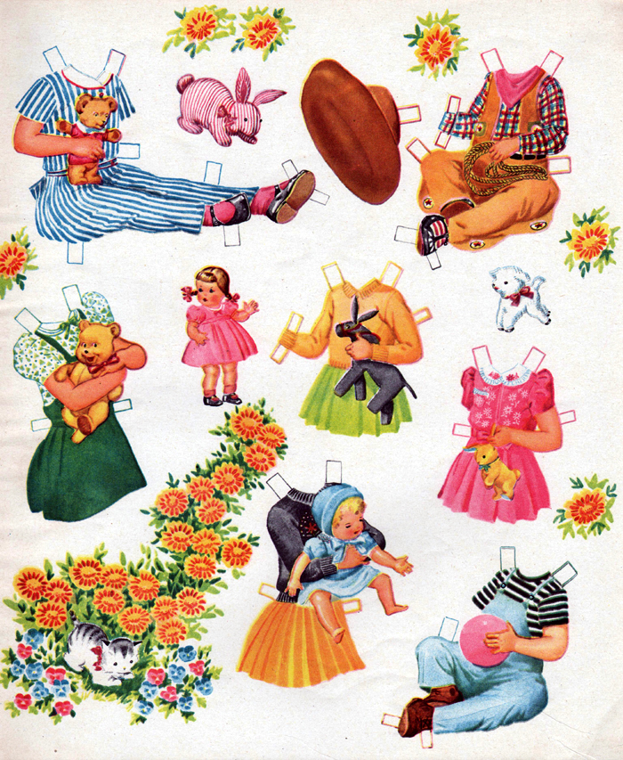 inkspired musings A Honey Kitten Paperdoll kind of day