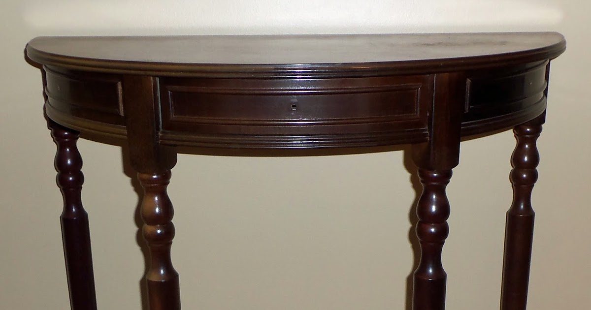 Larissa Hill Designs Console Table Spray Paint Makeover