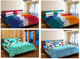 Flat 55% Off on Cotton Single Bedsheets starts from Rs.215 @ Flipkart (Limited Period Offer)