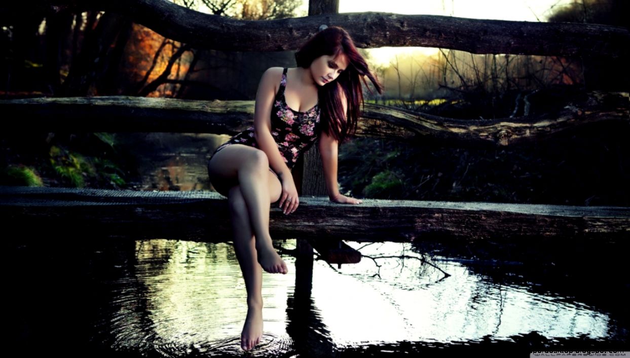 Girl In Nature HD desktop wallpaper Widescreen High Definition Girl In Nature HD desktop wallpaper Widescreen High Definition