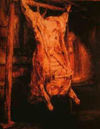 "Le boeuf écorché" de Rembrandt