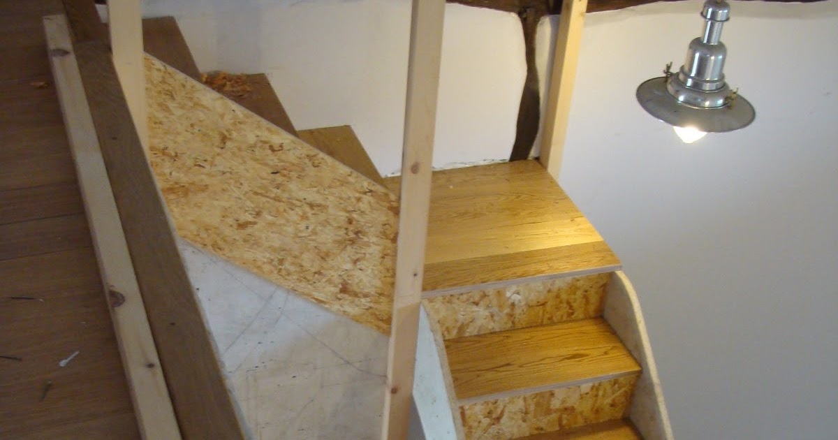 Andocarpinteando : Escalera al desván.