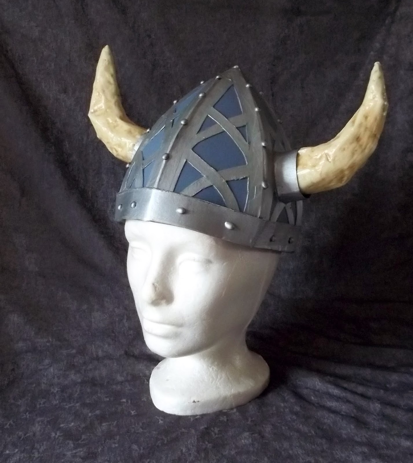 All Things Crafty: Viking Inspired Helmets in Paper Mache