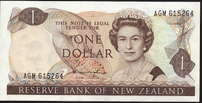 Nuova Zelanda 1 dollars 1989 P# 181a