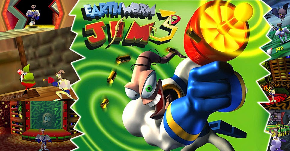 Earthworm Jim 3D: Toda a loucura da minhoca intergaláctica no N64