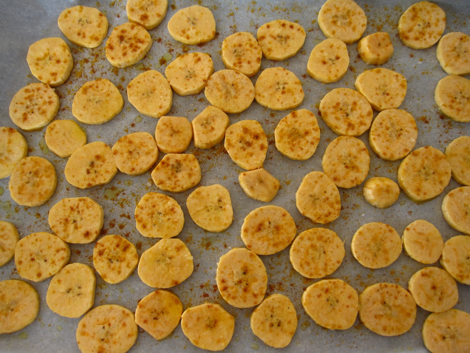 Pour le plaisir de manger Bananes plantain au four
