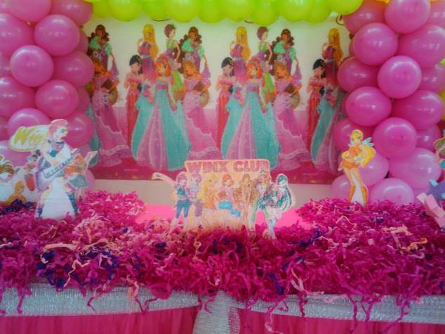 Decorações de Festas e Organizaç u00e3o de Eventos Decoraç u00e3o Winx Batizado Bruna Decoração Winx ~ Decorações de Festas e Organizaç u00e3o de Eventos Decoraç u00e3o Winx Batizado Bruna