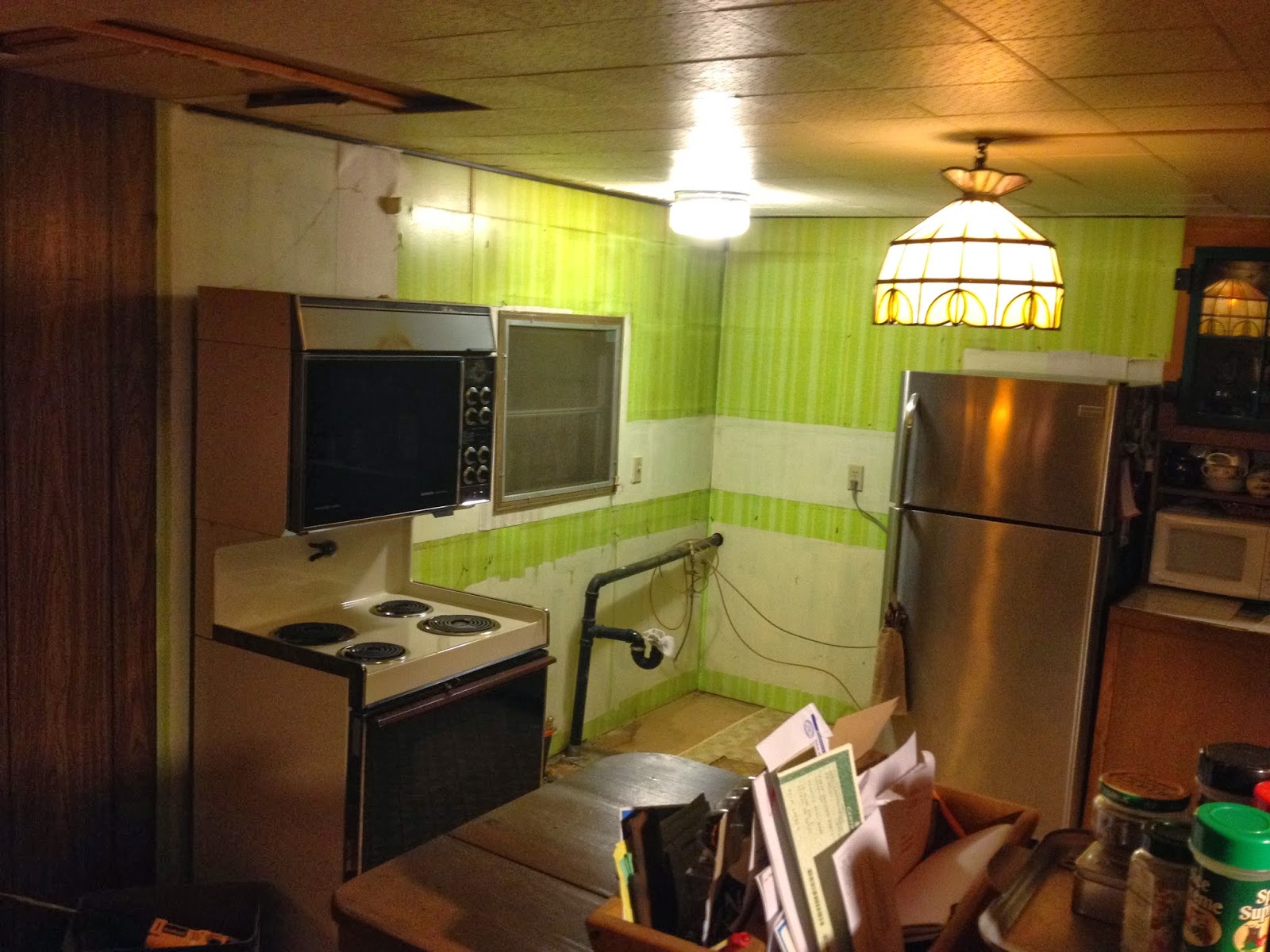 Kitchen Remodel Job! Coffee Lake Farm 2013