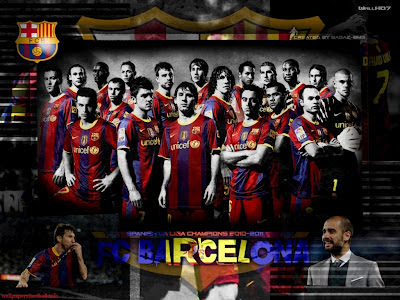 Wallpaper HD FC Barcelona 2012