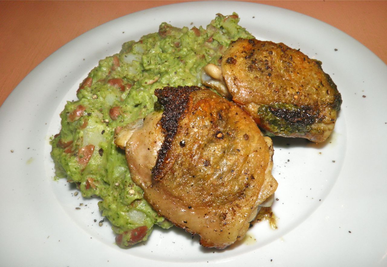 Docaitta Lifestyle Recipe Cilantro Walnut Pesto Chicken