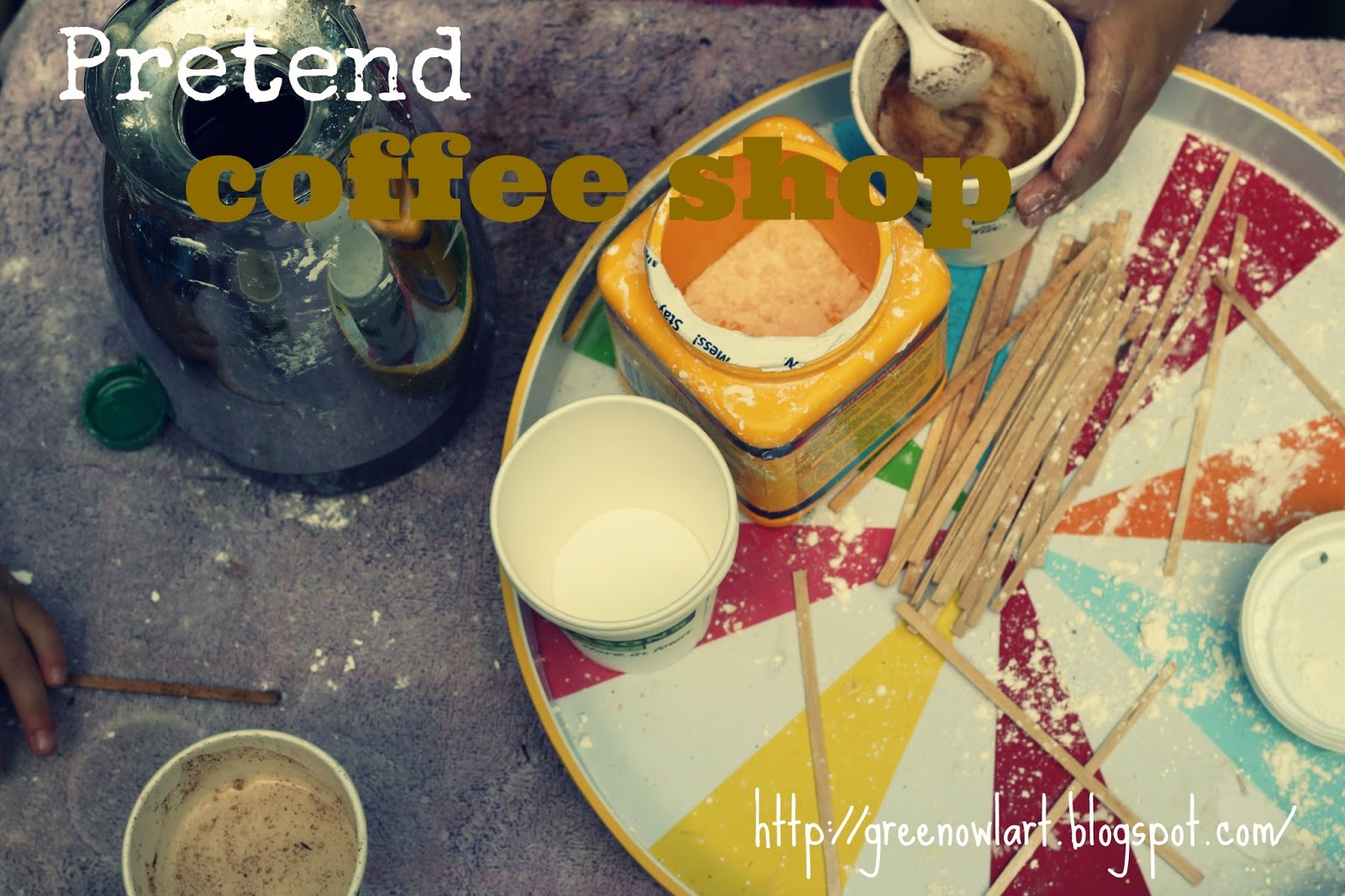 pretend play coffee shop