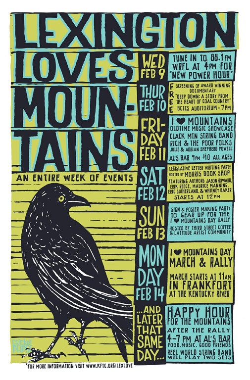 Lexington KY Comic Creators Group 2/13/11 Great Poster by Cricket