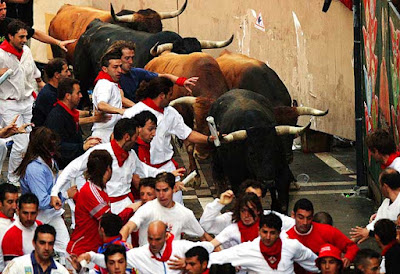 spanish bull fighting