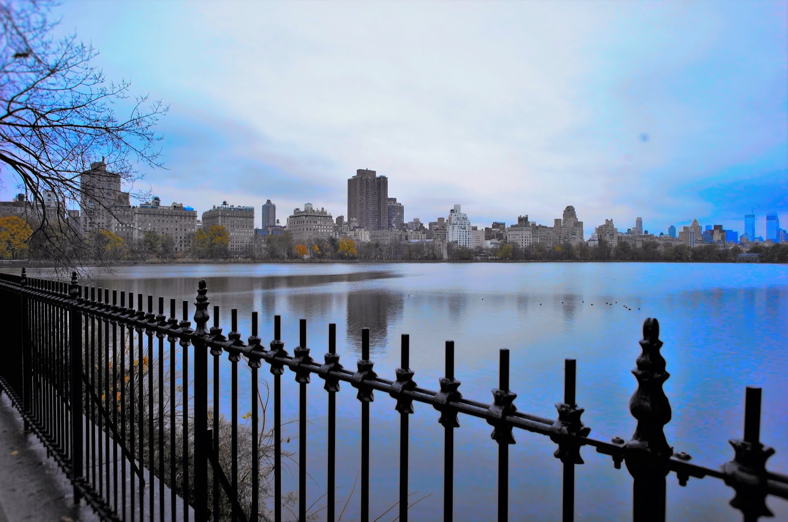 New York Central Park Skyline The Art of Late Fall 2015