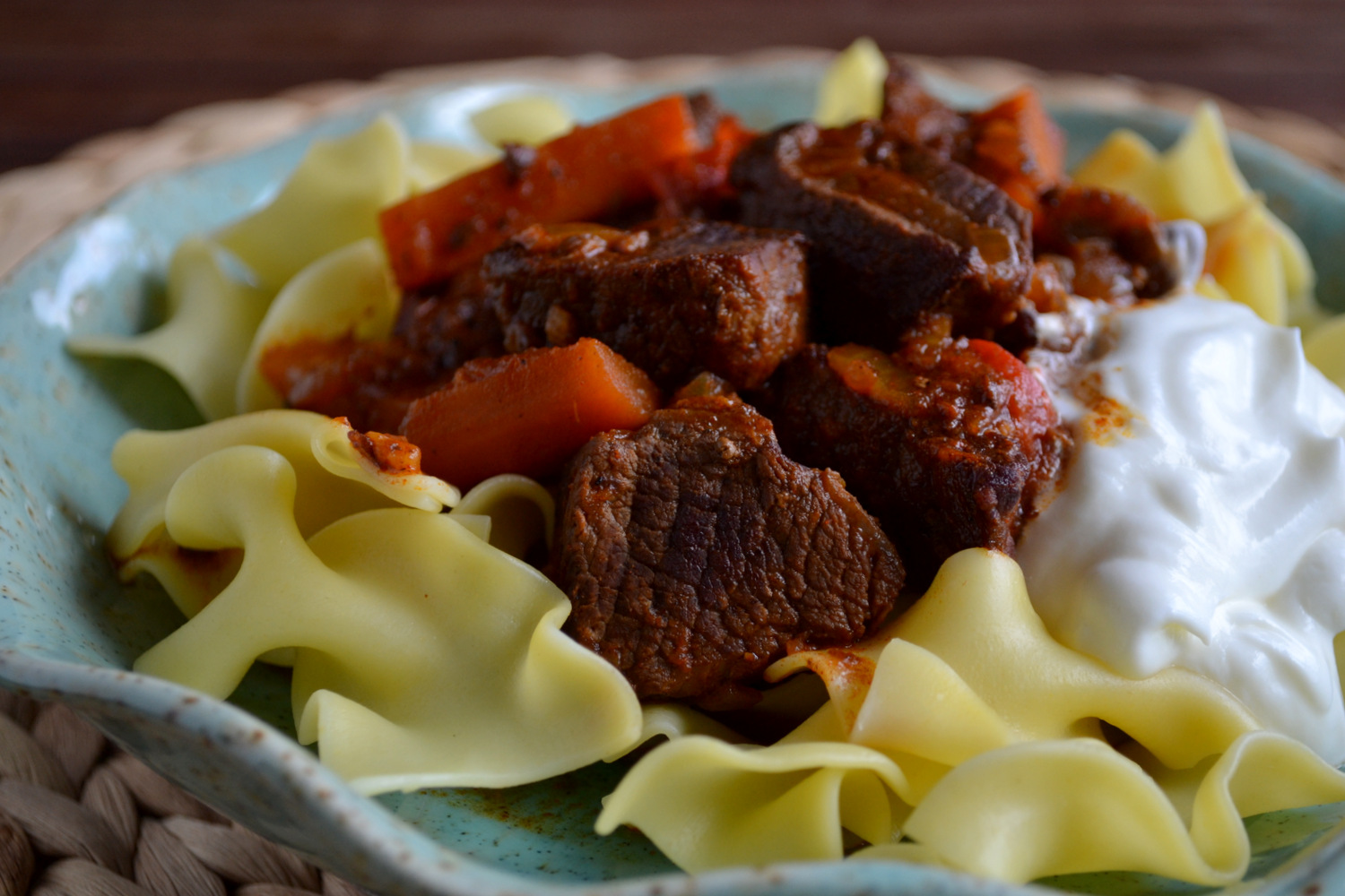 K&K Test Kitchen Paprika Beef Stew