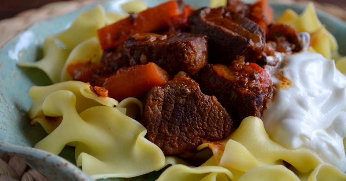 K&K Test Kitchen Paprika Beef Stew