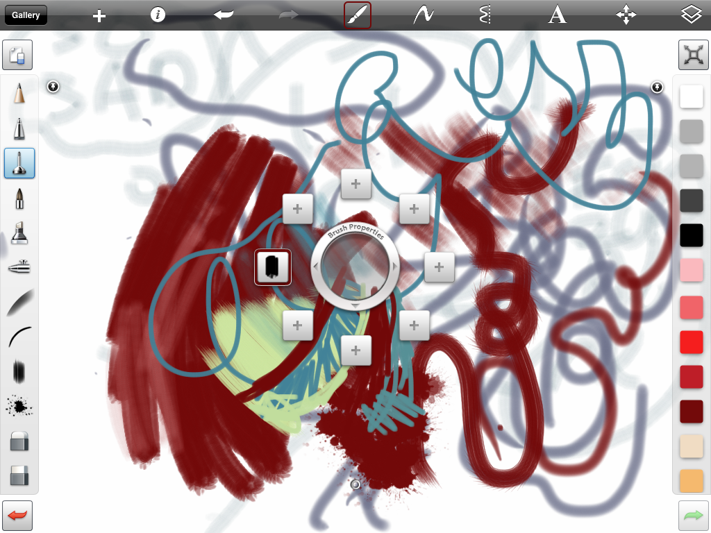 Petra's sketchblog Draw/sketch apps for iPad review Procreate vs
