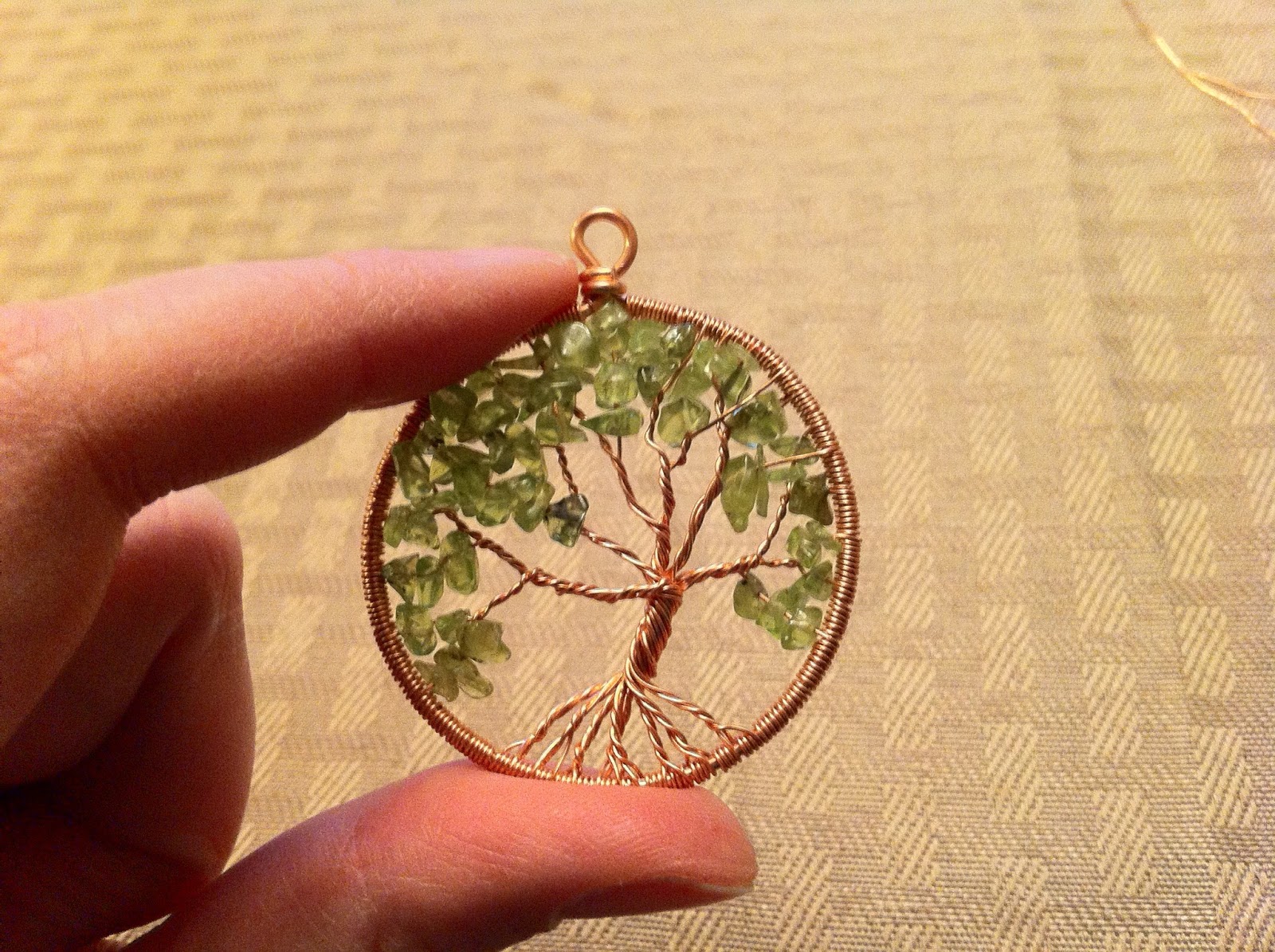 Miscellanea Etcetera Jewelry Tutorial Tree of Life Pendant