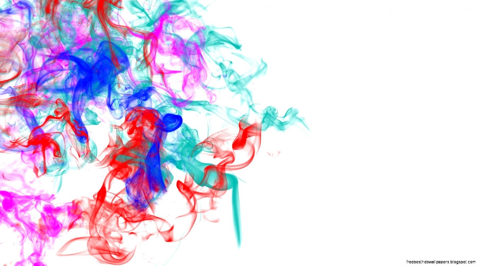 Colorful Abstract Smoke Art Colorful Abstract Smoke Art