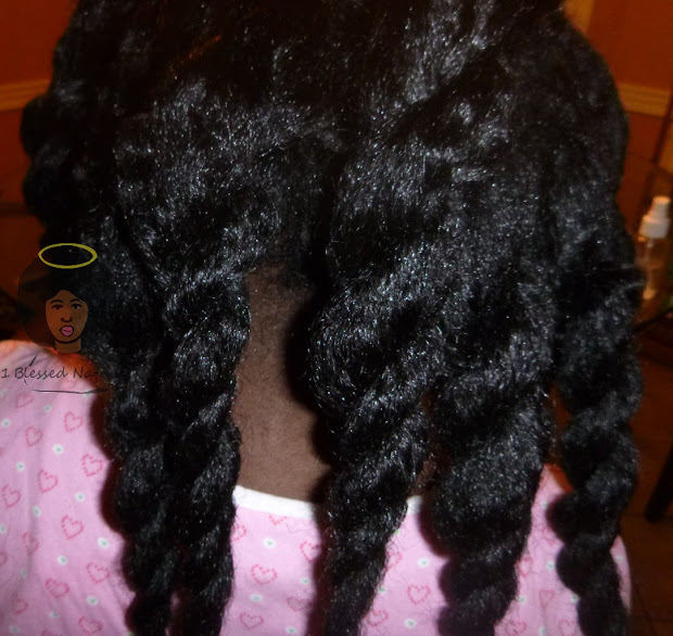 5 steps washing and detangling