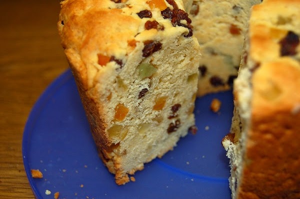 Angeschnittener Panettone